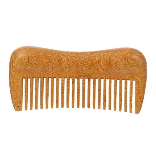 CALLARON Holzkamm Massagekamm Für Mädchen Mit Buchsbaum-design Antistatischer Dichtzahnkamm Aus Hochwertigem Material Fördert Durchblutung Und Schützt Vor Haarausfall von CALLARON