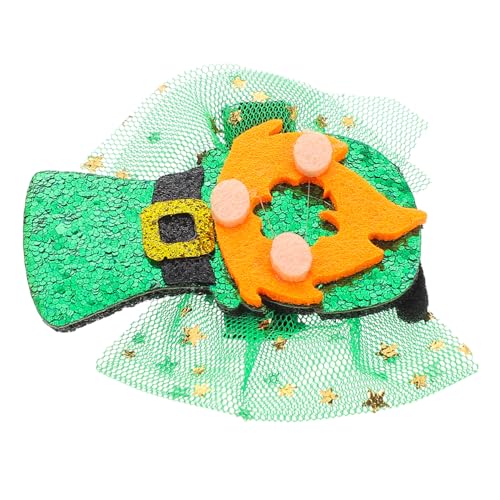 CALLARON Irish Party Haarclip Für Mädchen Grünes Tüll-haaraccessoire Für Patrick's Day Festliche Haarspange Für Und Fotoshootings Dekorative Barrette Im -stil von CALLARON