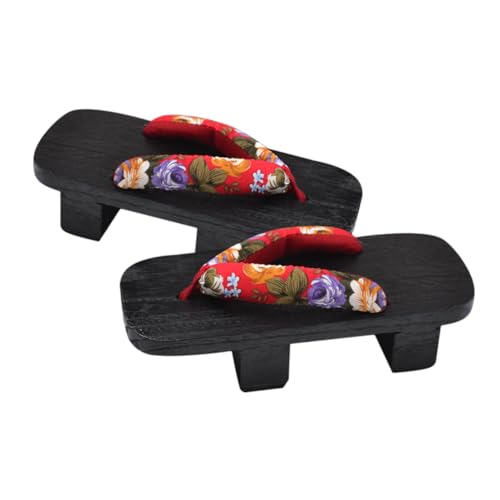 CALLARON Japanische Clogs Holzsandalen Herren Slippers Sommer Plattform Hausschuhe mit Zwei zähnen rutschfest Angenehm Casual Schuhe für Freizeit Party CALLARON Japanische Clogs Holzsandalen Herren Slippers Sommer Plattform Hausschuhe mit Zwei zähnen rutschfest Angenehm Casual Schuhe für Freizeit Party von CALLARON