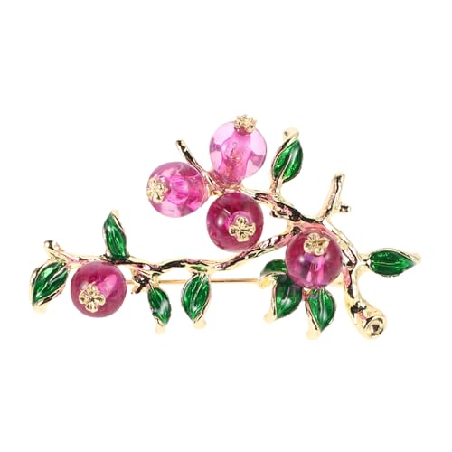CALLARON Elegante Persimmon-brosche Sicherheitsnadel-schmuck Für Damen Lustige Obst-reversnadel Herbst-accessoire Mädchen-mode-brosche Für Blazer CALLARON Elegante Persimmon-brosche Sicherheitsnadel-schmuck Für Damen Lustige Obst-reversnadel Herbst-accessoire Mädchen-mode-brosche Für Blazer von CALLARON
