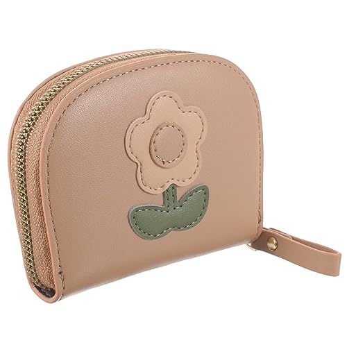 CALLARON Damenbrieftasche Aus Pu-Material Mit Reißverschluss Kartenhalter Geldbörse Für Damen Kleine Clutch Mit Mehreren Fächern Tragbar Und Praktisch Für Einkaufen Und Reisen von CALLARON