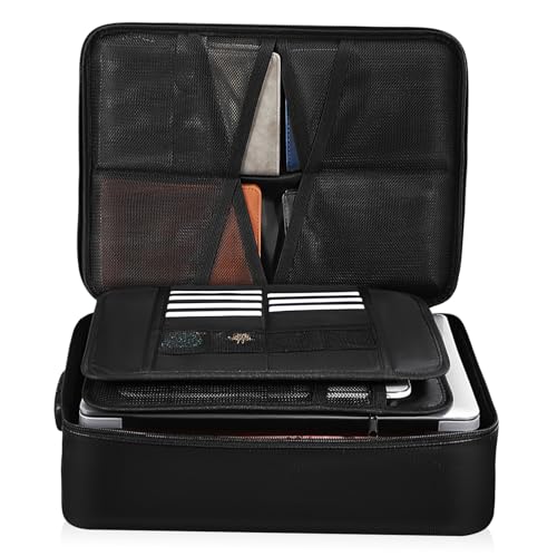 CALLARON Feuerfeste Dokumentenbox Zertifikatsordner Reisepasshülle Dokumentenaufbewahrungsbox Leicht Und Tragbar Für Und Reisegebrauch von CALLARON