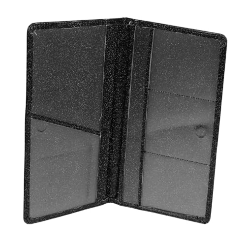 CALLARON Fahrzeugschein Etui Kfz Registrierungs Versicherungskartenhalter Pu Elegantes Schwarzes Etui Für Fahrzeugschein Praktische Für Frauen Änner Mit Mehreren von CALLARON