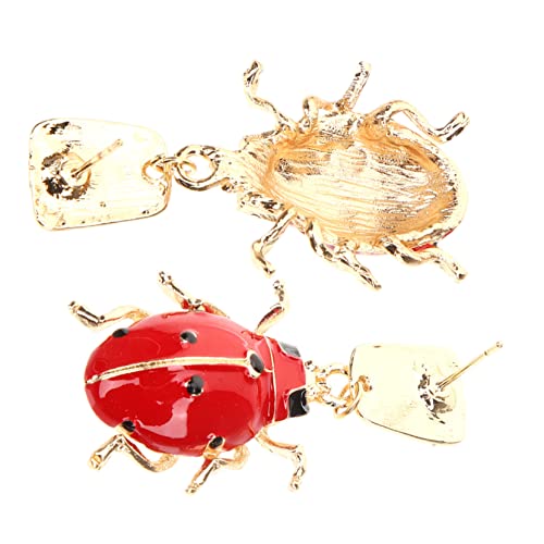 CALLARON Kleine Marienkäfer Ohrringe Lustige Insekten Ohrringe für Frauen und Teenager für Partys und Alltag Mit Einzigartigem Design und Ansprechender von CALLARON
