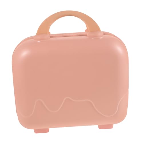 CALLARON Hartschalen Kosmetikkoffer Mit Gummiband Reise-Organizer-Koffer Für Frauen Und Mädchen Tragbare Schminktasche Aus Abs Und Polyestermaterialien Großzügiger Stauraum Mit Mehreren von CALLARON