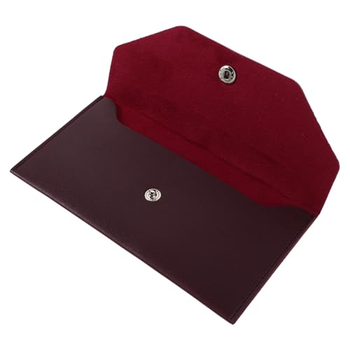 CALLARON Kompaktes Kleines Damen Geldbörse mit Sicherem Druckknopf Langlebiges Kunstleder Vielseitiger Kartenhalter und Münzfach Schlanker Vintage Geldbeutel für Organisiertes Bargeld und von CALLARON