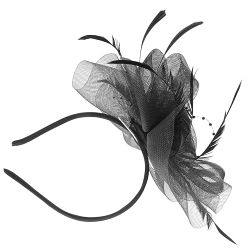 CALLARON Kopfschmuck Für Die Braut Hochzeitshaarteile Eleganter Fascinator-hut Für Damen Leicht Und Bequem Geeignet Für Teepartys Bankette Jubiläen von CALLARON