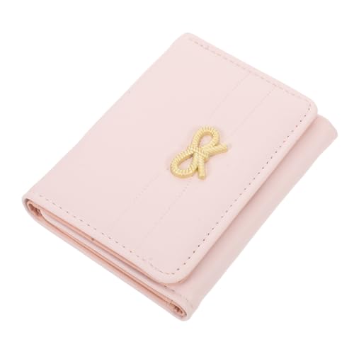 CALLARON Koreanische Damen Kurzgeldbörse mit Schmetterlingsdetail Kompakt Leicht Vielseitig Einsetzbar Modischer Kartenhalter Geldbeutel für Frauen und Mädchen für Alltag Shopping Reisen von CALLARON