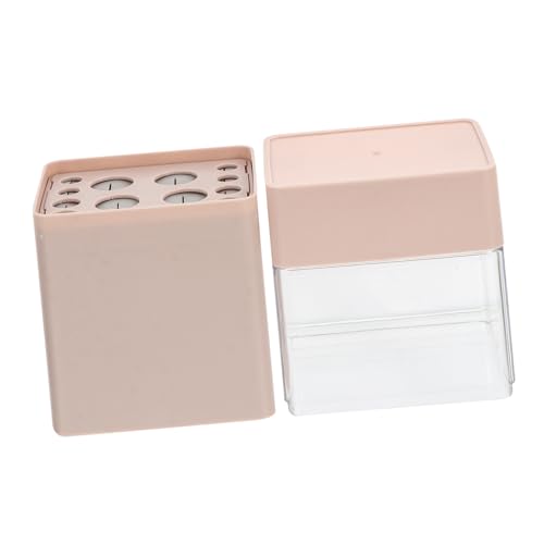 CALLARON Kosmetik-aufbewahrungsbox Für Make-up-pinsel Aufbewahrungseimer Aus Kunststoff Mit Deckel Kosmetikbehälter Zum Ordnen Von Augenbrauenstift Und Pinseln Praktisch Für Desktop CALLARON Kosmetik-aufbewahrungsbox Für Make-up-pinsel Aufbewahrungseimer Aus Kunststoff Mit Deckel Kosmetikbehälter Zum Ordnen Von Augenbrauenstift Und Pinseln Praktisch Für Desktop von CALLARON