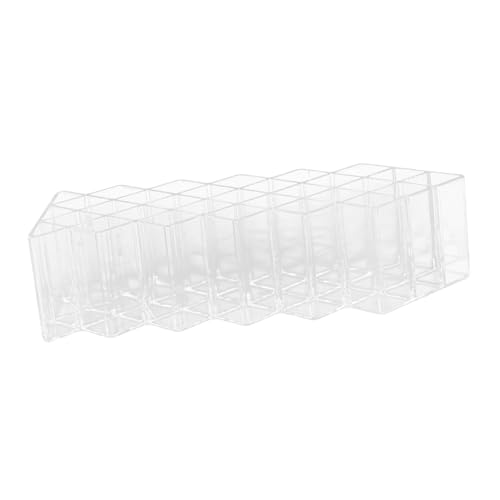 CALLARON Kosmetik-aufbewahrungsregal Aus Acryl Für Make-up-werkzeuge Desktop-organizer Mit Mehrfach-gittern Für Heimgebrauch Einfach Aufzubewahren Reinigen CALLARON Kosmetik-aufbewahrungsregal Aus Acryl Für Make-up-werkzeuge Desktop-organizer Mit Mehrfach-gittern Für Heimgebrauch Einfach Aufzubewahren Reinigen von CALLARON