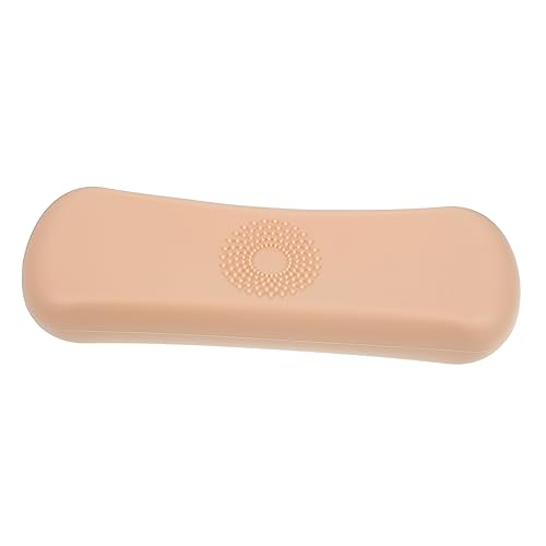 CALLARON Kosmetikpinsel Halter aus Silikon Make Up Aufbewahrungstasche mit Reißverschluss für Foundation Lidschatten und Mehr Reisen und Unterwegs von CALLARON