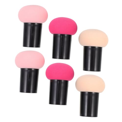 CALLARON 6stücke Make-up-schwämme Foundation-tool Nass-trocken-kosmetikquaste Make-up-applikator Zum Auftragen Und Verblenden Kosmetikpinsel Zum Auftragen Von Gesichtscreme Und Lidschatten von CALLARON