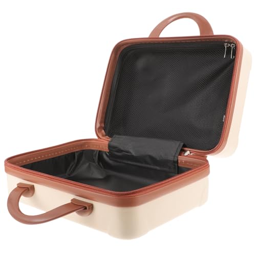 CALLARON Kosmetiktasche Damen Tragbarer Makeup Koffer für Reisen Kleiner Make Up Organizer für Kosmetik Schmuck und Bürobedarf Praktische Aufbewahrung Stilvollem Design für Unterwegs CALLARON Kosmetiktasche Damen Tragbarer Makeup Koffer für Reisen Kleiner Make Up Organizer für Kosmetik Schmuck und Bürobedarf Praktische Aufbewahrung Stilvollem Design für Unterwegs von CALLARON