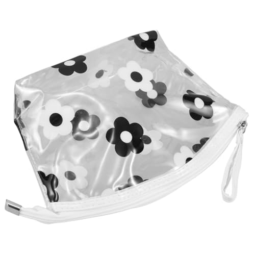 CALLARON Transparente Kosmetiktasche Durchsichtige Kulturtasche Cartoon-Aufbewahrungstasche Reise-kulturtasche Make-up-Organizer Netz Kleine Reisetasche wasserdichte Kosmetiktasche von CALLARON