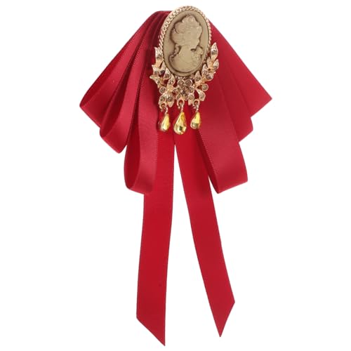 CALLARON Vintage Brosche Damen Schleifenbrosche Kleidungsbrosche Anstecknadel Für Hemd Anzug Party Hochzeit Mantel Hut Leicht von CALLARON