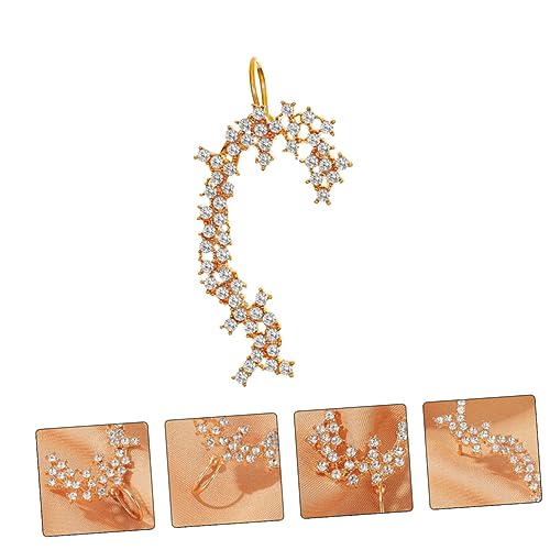 CALLARON Kreativer Ohrclip mit Funkelnden Strasssteinen Ohrhänger für Partys und Täglichen Gebrauch Glänzende Ohrringe für Damen für Besondere Anlässe und Alltägliche Looks CALLARON Kreativer Ohrclip mit Funkelnden Strasssteinen Ohrhänger für Partys und Täglichen Gebrauch Glänzende Ohrringe für Damen für Besondere Anlässe und Alltägliche Looks von CALLARON