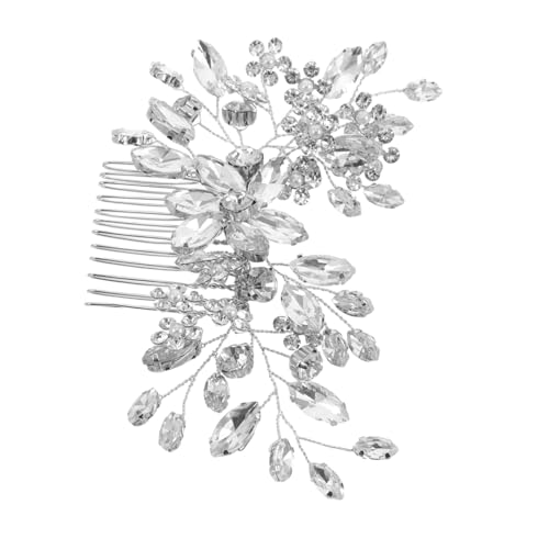 CALLARON Kristall Braut Haarkamm Strass Hochzeits Braut Kopfschmuck Haar Accessoires Für Bräute Und Frauen Hochzeit Und Fotografie von CALLARON