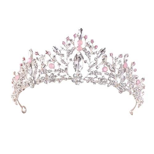 CALLARON Krone Aus Kristalllegierung Für Damen Glitzerndes Kopfschmuck-design Hochzeitsfrisur-accessoire Leicht Und Lichtecht Für Hochzeiten Und Partys von CALLARON