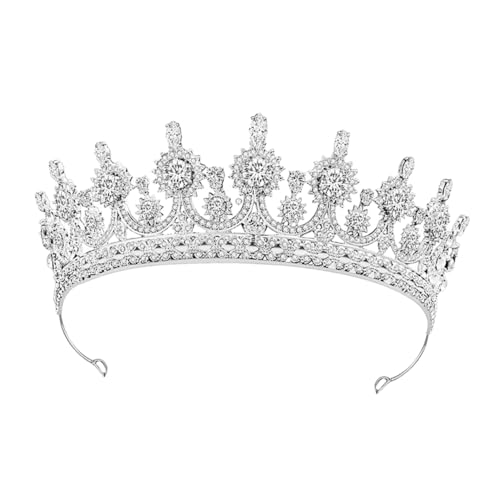 CALLARON Braut Tiara Stirnband Krone Haarschmuck Hochzeit Kopfschmuck Haarschmuck Für Hochzeit Und Party von CALLARON