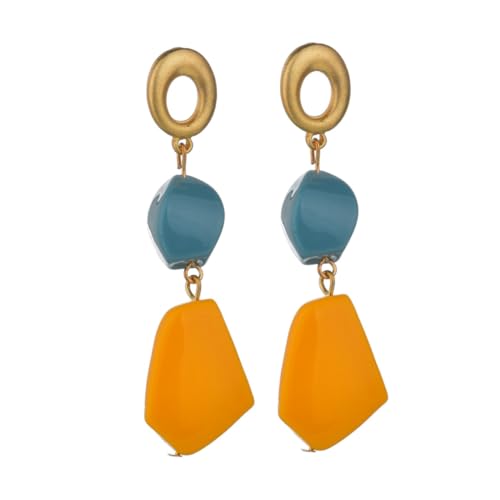 CALLARON Lange Ohrhänger Damen Ohrschmuck Stilvolle Ohrringe Persönlichkeit Temperament für Frauen Mädchen Party Dinner Alltag von CALLARON