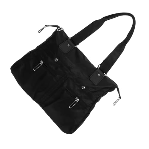 CALLARON Laptoptasche Schultertasche Damen Große Kapazität Nylon Polyester Arbeitstasche Mit Reißverschluss Ergonomische Träger Für Büro Alltag Commuting von CALLARON