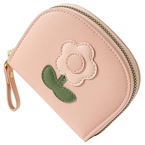 CALLARON Leder Kartenetui Für Damen Multi-Slots Kreditkartenhalter Kompaktes Portemonnaie Mit Reißverschluss Perfektes Für Frauen Für Minimalisten Und Unterwegs von CALLARON