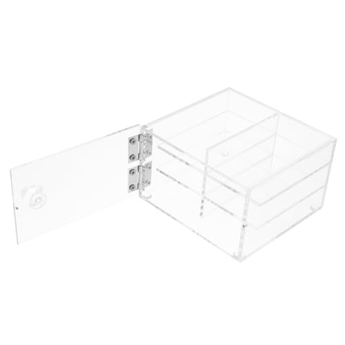 CALLARON Leere Aufbewahrungsbox Für Wimpern Tragbare Mini-wimpern-organizer Aus Acryl Für Reisen Zur Sicheren Lagerung Und Kosmetik von CALLARON