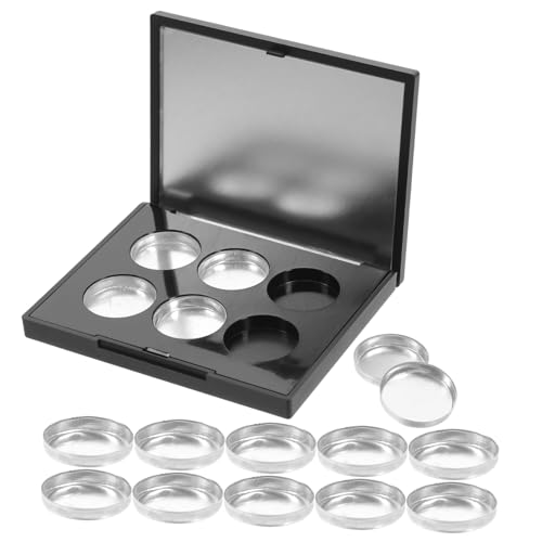 CALLARON Leere Lidschatten Box Mit Metall Platten Make-up Lidschattenbehälter Kosmetik Aufbewahrungsbox Für Diy Lidschattenpalette Subbox von CALLARON