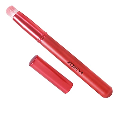 CALLARON Lip Gloss Brush Tragbarer Lippenpinsel Mit Abdeckung Für Präzise Anwendung Von Lippenstift Und Concealer Für Zuhause Und Schönheitssalon von CALLARON