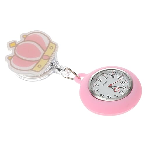CALLARON Luminous Krankenschwesteruhr Silikon Süße Cartoon Taschenuhr mit Flexiblem Design und Heißluftballon für Täglichen Gebrauch Modisches Accessoire von CALLARON
