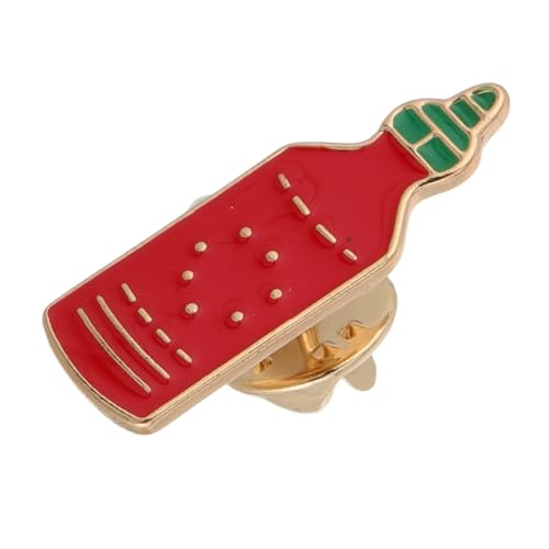 CALLARON Lustige Cartoon Flaschen Brosche Anstecknadel Kleine Bunte Emaille Pin für Kleidung Rucksäcke Cardigans Tragbare Modeaccessoires für Frauen und Freunde von CALLARON