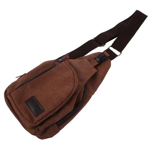 CALLARON Männer Sling Rucksack Männer Sling Brusttasche Segeltuch-umhängetasche Für Männer Crossbody-schlinge Umhängetaschen Für Männer Schultertaschen Herren Sport von CALLARON