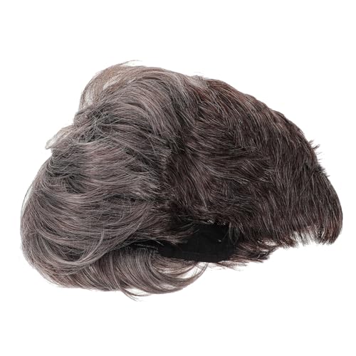 CALLARON Männerhaarperücke Haarperücke Für Männer Haarstücke Herren Perückenkostüm Mann Cosplay Perücke Kurz Party Chef Lockig Morrigan Toupet Light Grey Hochtemperaturdraht CALLARON Männerhaarperücke Haarperücke Für Männer Haarstücke Herren Perückenkostüm Mann Cosplay Perücke Kurz Party Chef Lockig Morrigan Toupet Light Grey Hochtemperaturdraht von CALLARON