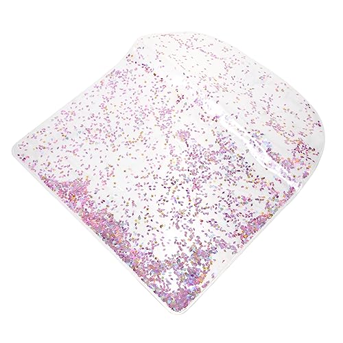 CALLARON Transparente Reisetasche Make-up-Tasche Reisekosmetiktasche Halter Für Reisen Tasche Für Frauen Tragbare Kosmetiktasche Make-up-Pinsel-Organizer Damentasche Knopfdesign Kosmetiktas von CALLARON