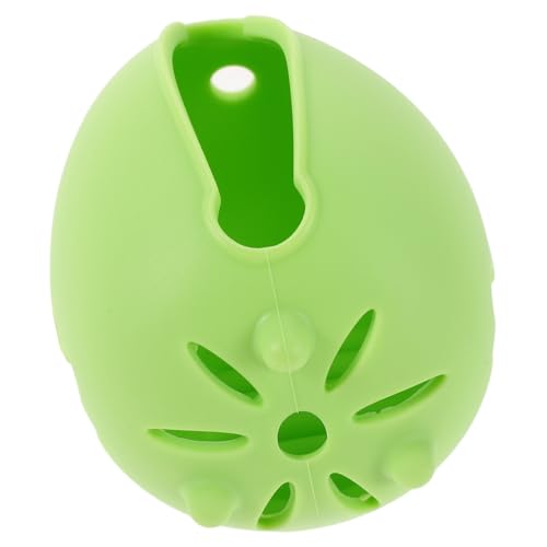 CALLARON Make-up Schwamm Organizer Silikon Aufbewahrungsbox mit Belüftung Tragbarer Kosmetik-ei-halter Leichtes Kompaktes Reise-etui für Feuchte und Trockene Beauty-schwämme Grün von CALLARON