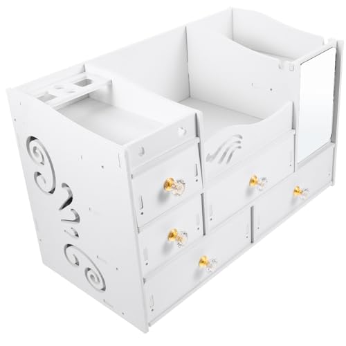 CALLARON Make-up-aufbewahrungsbox Mit Schubladen Kosmetischer Organizer-halter Für Schreibtisch Großes Fassungsvermögen Für Make-up-produkte von CALLARON