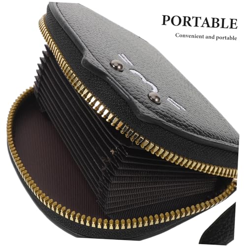 CALLARON Mehrschichtiges Cat Purse Damen Geldbörse mit Reißverschluss Süße Kätzchen Portemonnaie Kartenetui Sicherer Kartenhalter für Reisen Alltag Vielseitige Kleine Portemonnaie Organizer von CALLARON