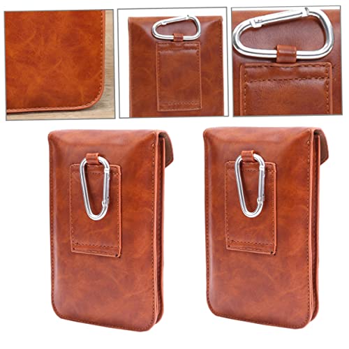 CALLARON Mini Herren Handy Tasche Leichtem PU Material Schlankes Sicheres Design mit Hasp Vielseitige Umhängetasche für Alltag Party und Strand Robuste Kratzschutz Innenfutter Kleine von CALLARON