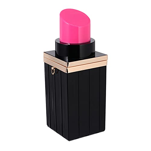 CALLARON Modische Umhängetasche in Lippenstiftform Acryl Damenhandtasche Kettentasche Dinnertasche Für Frauen von CALLARON