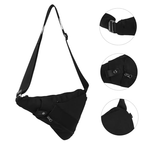 CALLARON Modische Verstellbare Umhängetasche für Herren und Damen mit Geräumigen Fächern Ergonomischem Schulterriemen und Diebstahlschutz Praktische Crossbody Brusttasche für Reisen und von CALLARON