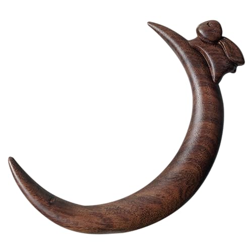 CALLARON Chinesische Mond-haarstäbe Aus Holz Damen-haarstyling-tool Für Hochsteckfrisuren Dutt-haarschmuck Leicht Und Tragbar Für Täglichen Gebrauch von CALLARON