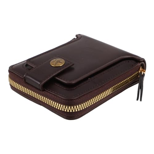 CALLARON Kleiner Herren-Geldbeutel Mit Reißverschluss Multifunktionaler Kompakter Geldbeutel Mit Kartenhalter Für Herren Für -kartenetui Aus Strapazierfähigen von CALLARON