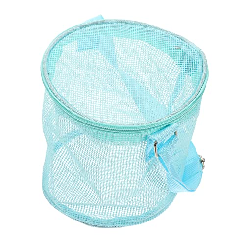CALLARON Kids Mesh Strandtasche Mit Schalen-Design Tragbare Aufbewahrung Für Sandspielzeug Robuste Und Langlebige Tasche Für Strand Für Junge Mädchen Und Familienaktivitäten von CALLARON
