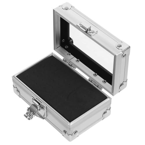 CALLARON Nagelbohrer Aufbewahrungsbox Nagelbit Organizer für Nagelbithalter aus Robustem Material Transparenter Nagelbohrer Displayhalter für Professionelle Nageltechniker von CALLARON