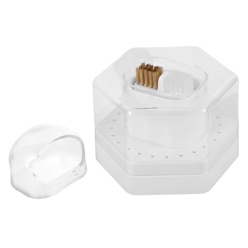 CALLARON Nail Drill Bits Aufbewahrungsbox Praktischer Organizer Für Nagelbohrer Multifunktional Leicht Und Tragbar Für Nagelstudios Und Heimgebrauch von CALLARON