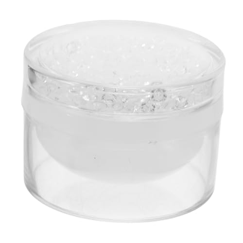 CALLARON Silikon Nagelstempel Für Nail Art Mit Rhinestones Weißer Nagelstempel Für Präzises Stamping Für Kreative Designs Und French Maniküre Nail Art Stempel von CALLARON