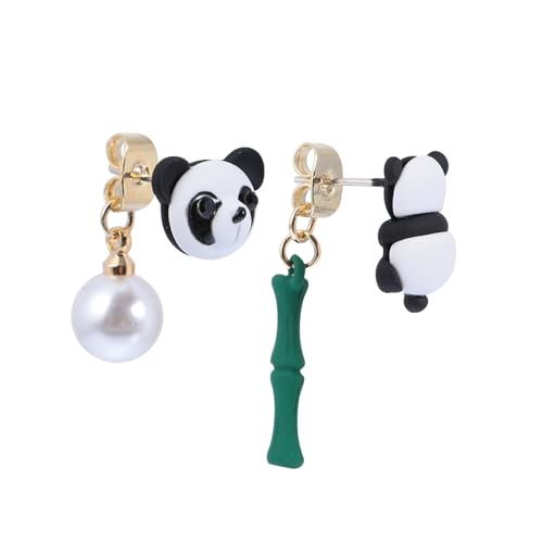 CALLARON Ohrringe Damen Ohrstecker Asymmetrisch Kreatives Design Modisch Elegant Alltag von CALLARON