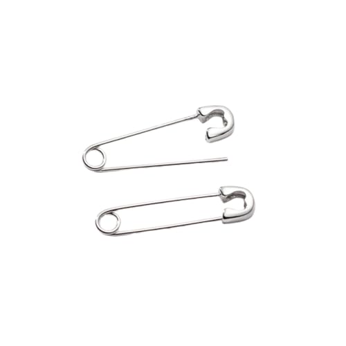 CALLARON Ohrringe für Frauen Sterling Silber Papierclip Design Ohrstecker für Kleine Silber Ohrringe von CALLARON