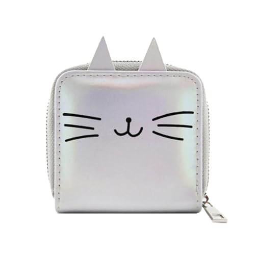 CALLARON Katzendesign Pu Geldbörse Für Damen Minimalistisches Münzfach Reißverschluss Leicht Und Schlank Für Alltag Arbeit Oder Besondere Anlässe Für Münzen Schlüssel Und Kleine CALLARON Katzendesign Pu Geldbörse Für Damen Minimalistisches Münzfach Reißverschluss Leicht Und Schlank Für Alltag Arbeit Oder Besondere Anlässe Für Münzen Schlüssel Und Kleine von CALLARON