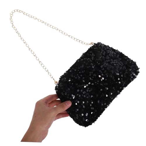 CALLARON Glitzernde Taschen Für Damen Mini-handtasche Mit Pailletten Umhängetasche Mit Kette Kleine Abendtasche Für Damen Clutch-tasche Für Partys Und Hochzeiten von CALLARON